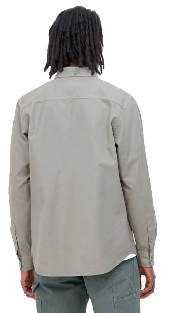  Carhartt Wip Camicia L/s Madison Shirt Marengo Grigio Uomo - 5