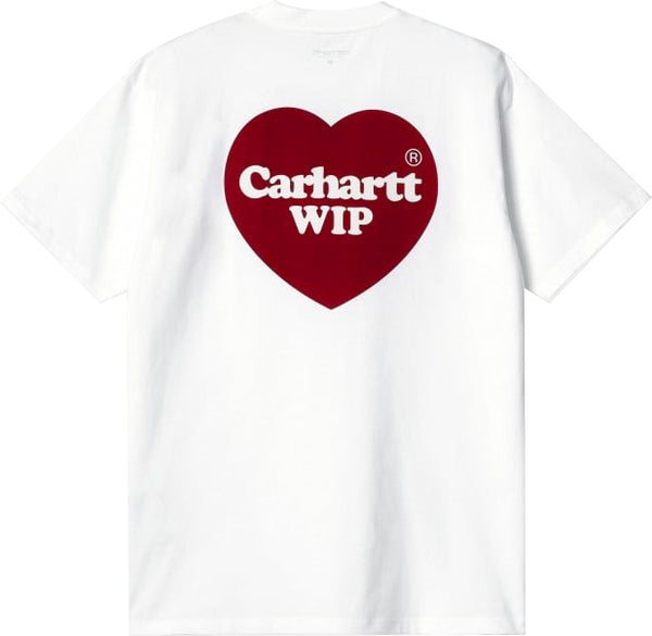 Carhartt Wip t-shirt W S/S Double Heart tee white