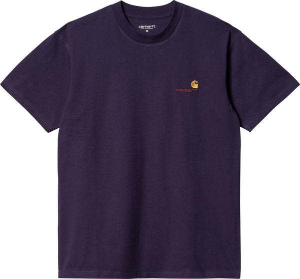 Carhartt Wip t-shirt S/S American Script tee cassis