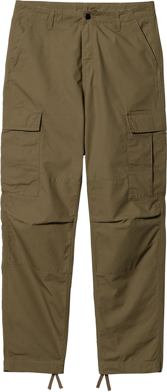  Carhartt Wip Pantalone Regular Cargo Pant Larch Rinsed Uomo Verde