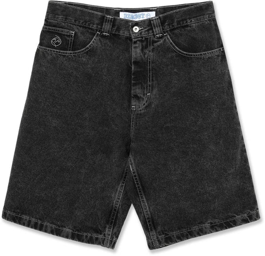  Polar Skate Co. Short Big Boy Silver Black Uomo Nero