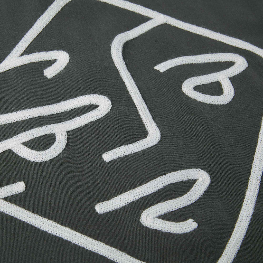  Polar Skate Co. Camicia Diamond Face Bow Ling Shirt Graphite Grigio Uomo - 4