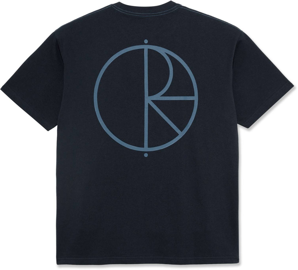  Polar Skate Co. T-shirt Stroke Logo Tee Navy Blue Uomo - 1
