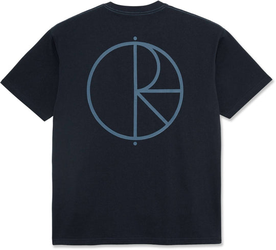  Polar Skate Co. T-shirt Stroke Logo Tee Navy Uomo Blue