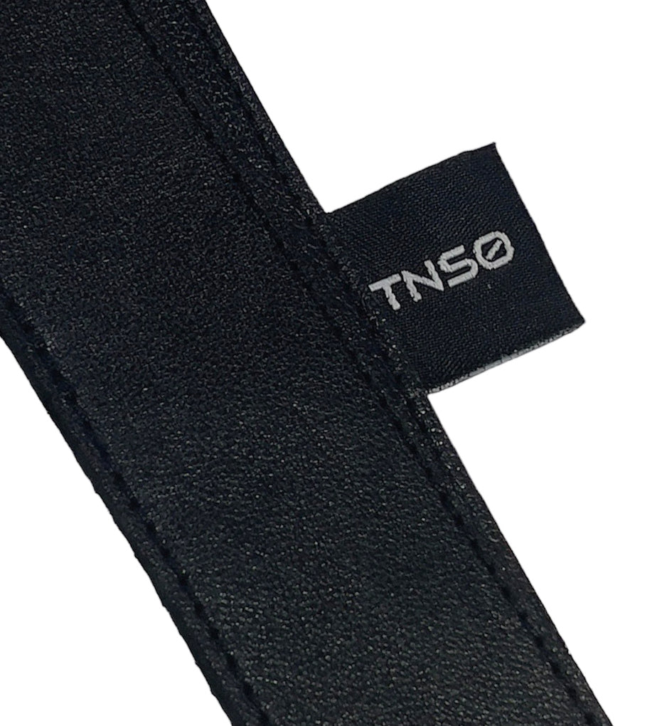  Tnso Portachiavi Leather Lanyard Limited Edition Black Nero Uomo - 2