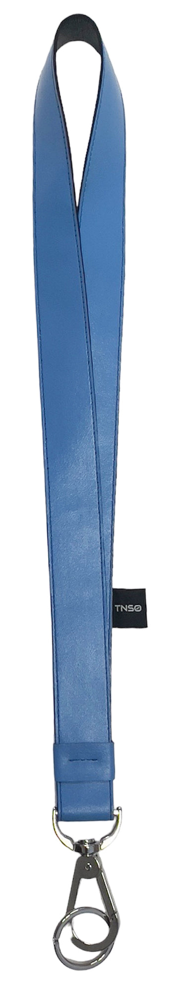  Tnso Portachiavi Leather Lanyard Limited Edition Azure Uomo Blue