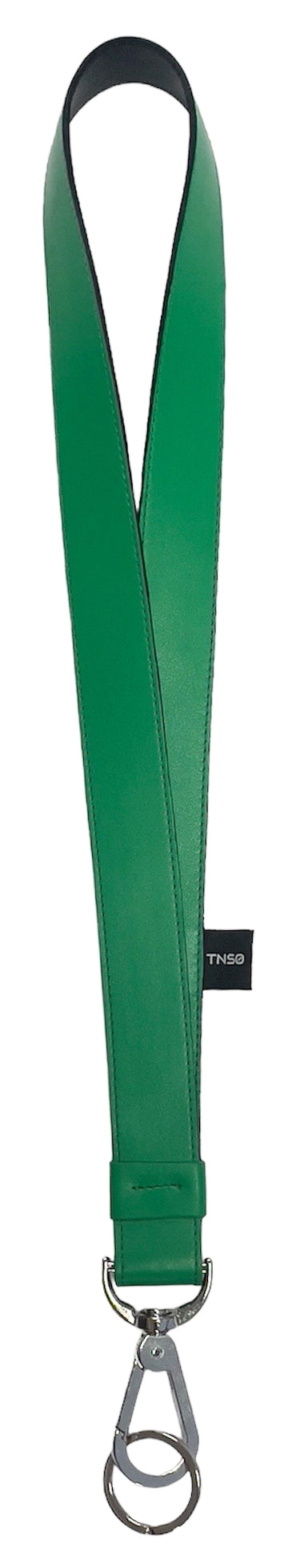 Tnso Portachiavi Leather Lanyard Limited Edition Green Uomo Verde
