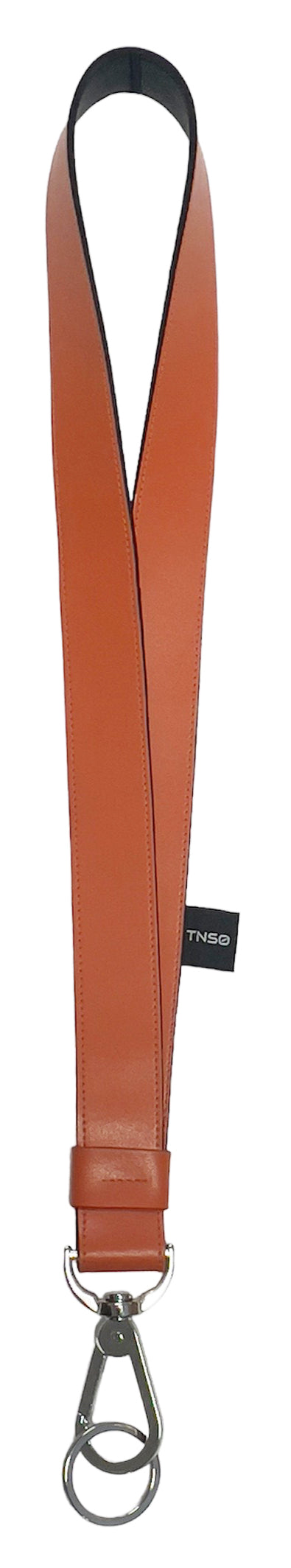  Tnso Portachiavi Leather Lanyard Limited Edition Orange Uomo Arancione
