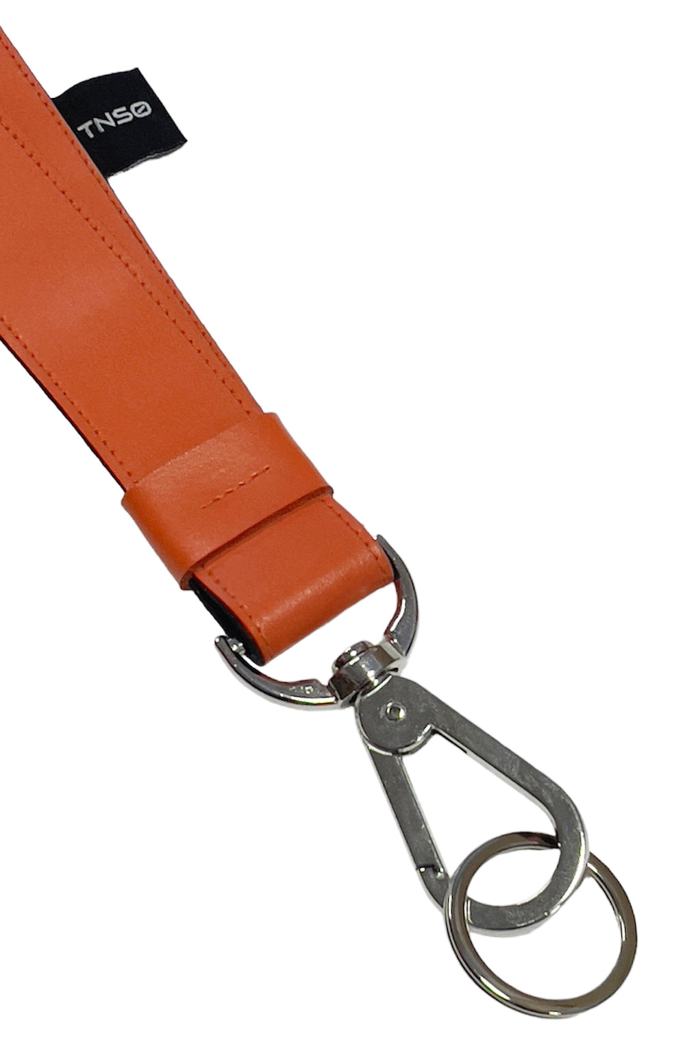  Tnso Portachiavi Leather Lanyard Limited Edition Orange Arancione Uomo - 3