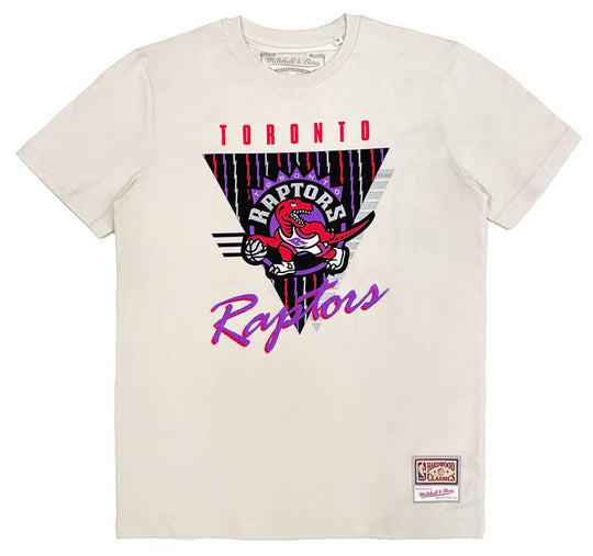  Mitchell & Ness T-shirt Nba Final Seconds Tee Toronto Raptors Mitchell E Ness Uomo Beige