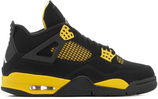  Jordan 4 Retro Thunder 2023 Uomo Nero