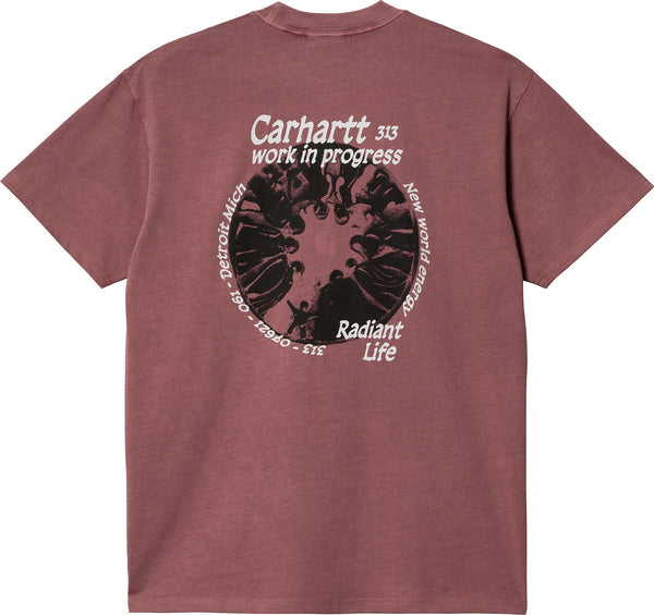 Carhartt Wip t-shirt SS Radiant tee punch pigment garment dyed