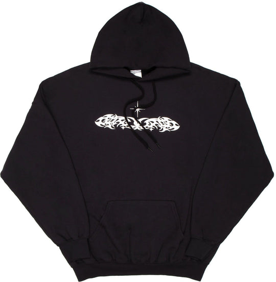  Lovely Death Dreams Felpa Dark King Hoodie Black Uomo Nero