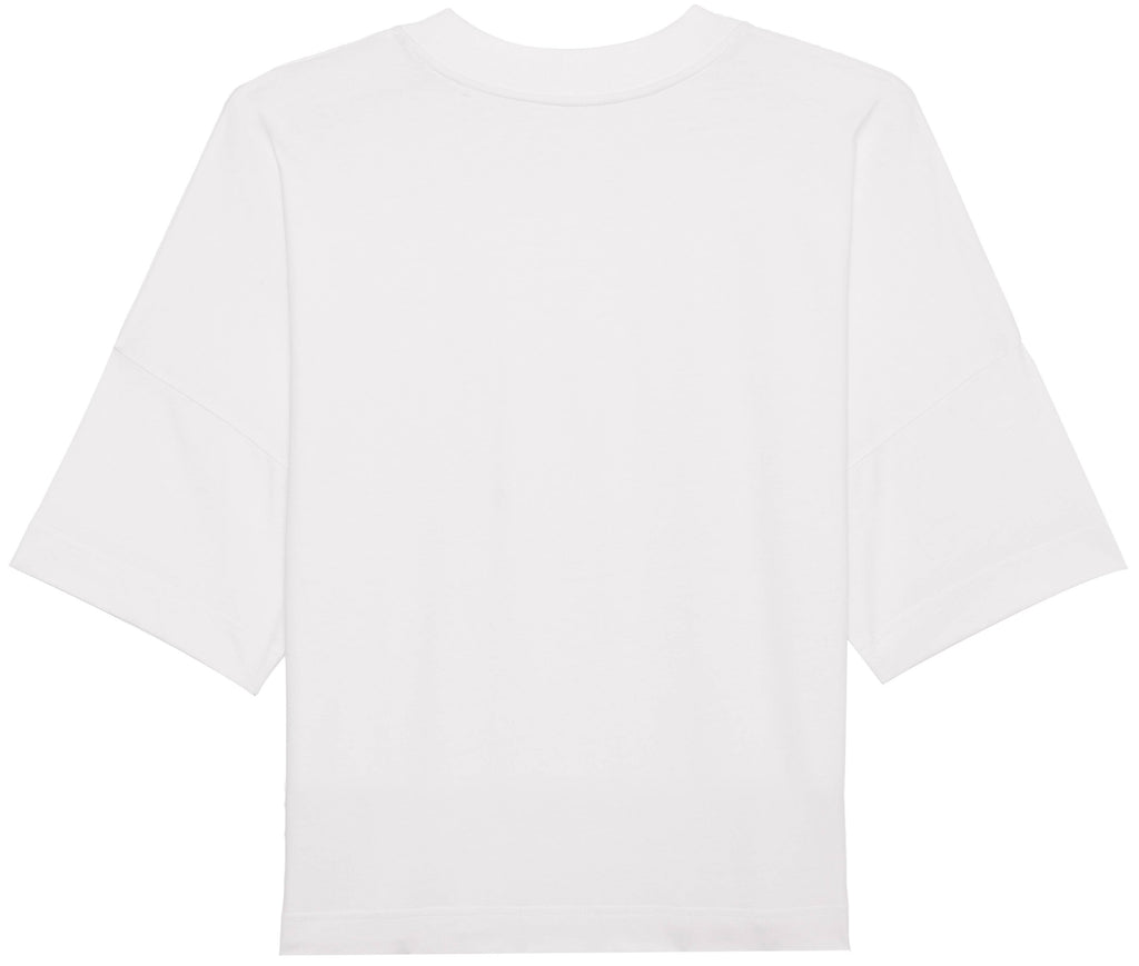  Mdn T-shirt Over Tee White Cobalt Blue Bianco Uomo - 2