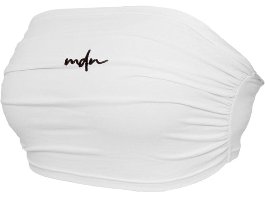  Mdn Top W Bra White Black Donna Bianco