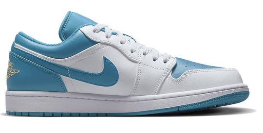  Jordan 1 Low Aquatone Uomo Celeste