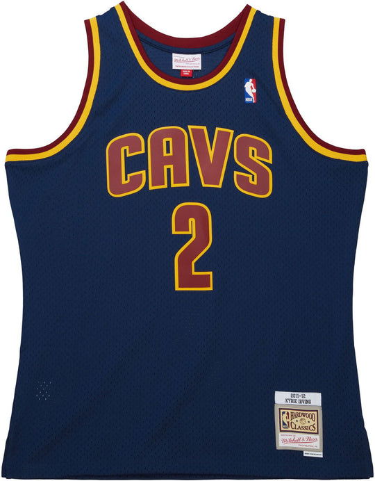  Mitchell & Ness Canotta Nba Swingman Jersey Cavaliers 2011 Kyrie Irving Navy Mitchell E Ness Uomo Blue