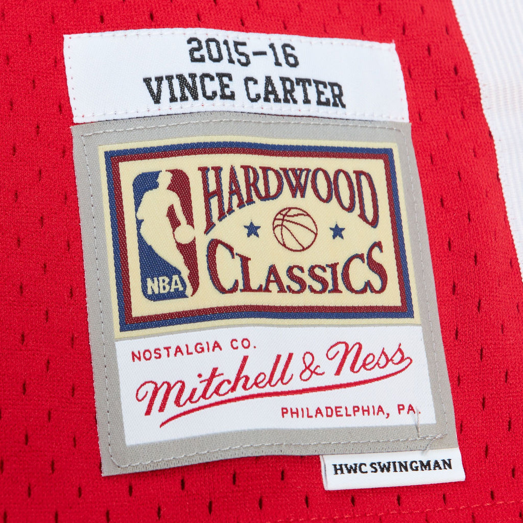 Mitchell E Ness Mitchell Ness Canotta Nba Hwc Jersey Grizzlies 2015 Vince Carter Red Rosso Uomo - 3