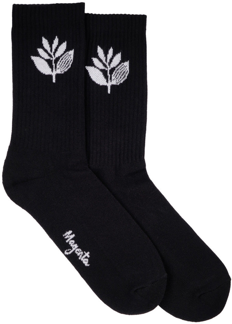  Magenta Skateboards Calze Plant Socks Black Nero Uomo - 1
