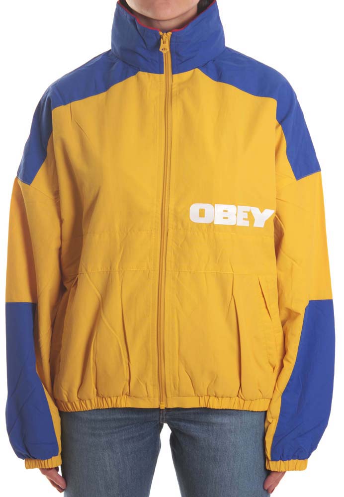  Obey Giacca Buges Jacket Autumn Spice Giallo Donna - 2