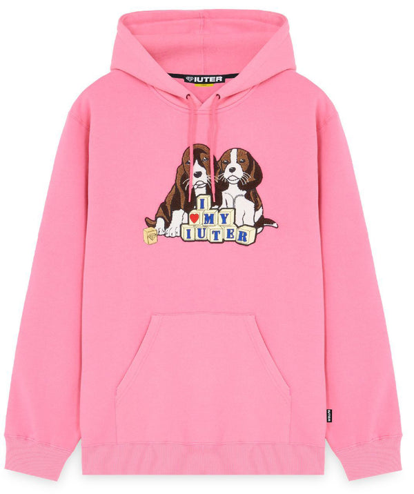 Iuter felpa Puppies Hoodie pink