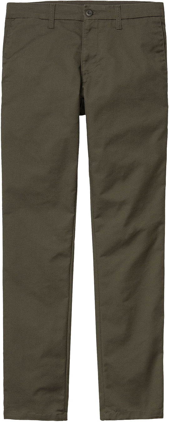  Carhartt Wip Pantaloni Sid Pant Cypress Rinsed Uomo Verde