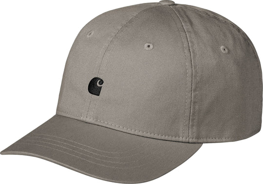  Carhartt Wip Cappello Madison Logo Cap Marengo Black Uomo Grigio