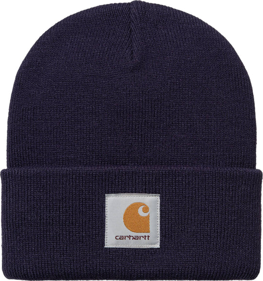  Carhartt Wip Cuffia Short Watch Hat Cassis Uomo Blue