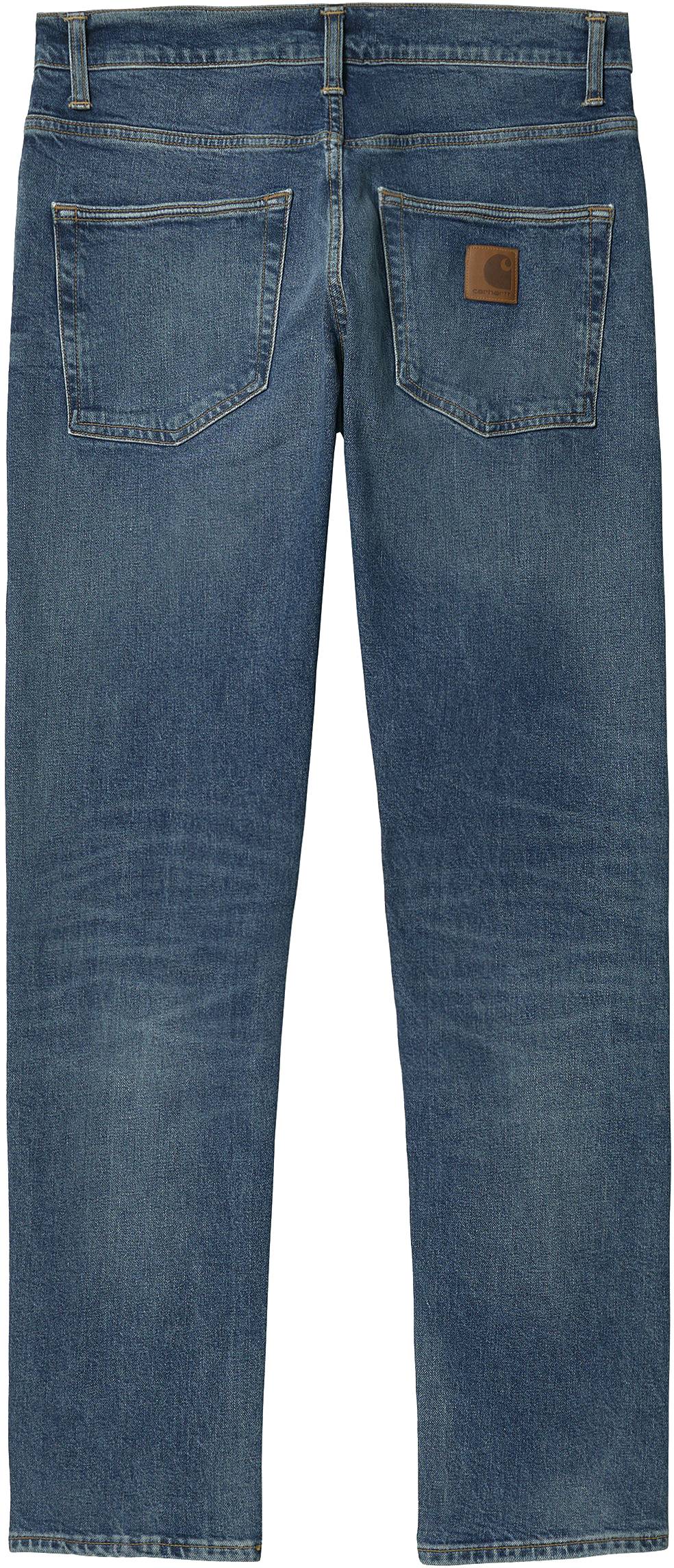  Carhartt Wip Carahartt Wip Jeans Klondike Pant Blue Mid Used Wash Uomo - 1