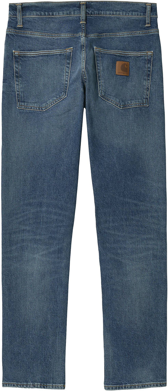  Carahartt Wip Jeans Klondike Pant Blue Mid Used Wash Carhartt Wip Uomo