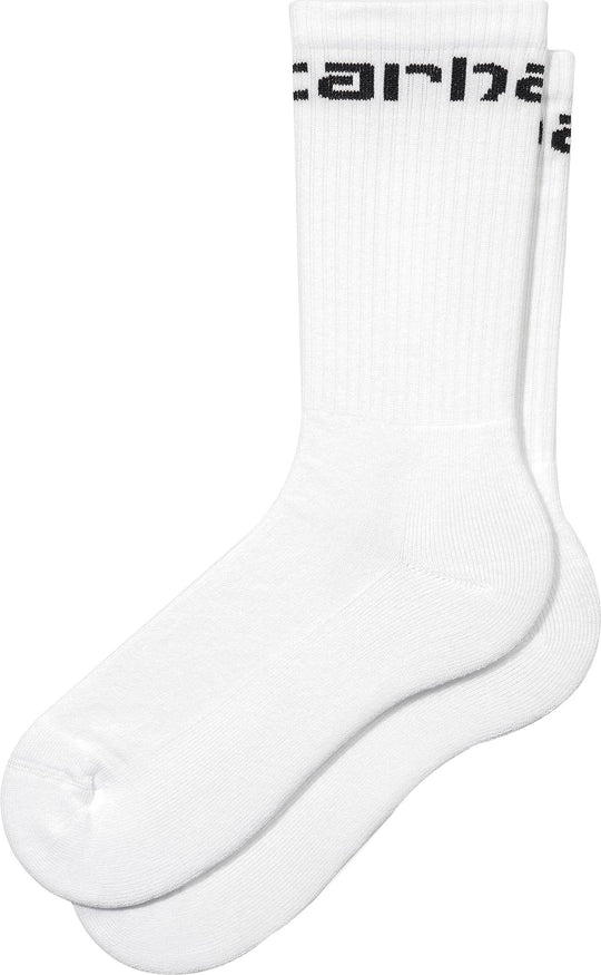  Carhartt Wip Calze Carhartt Socks White Black Uomo Bianco