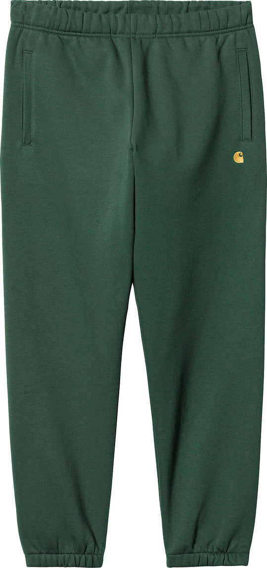  Carhartt Wip Pantaloni Chase Sweat Pant Discovery Green Uomo Verde