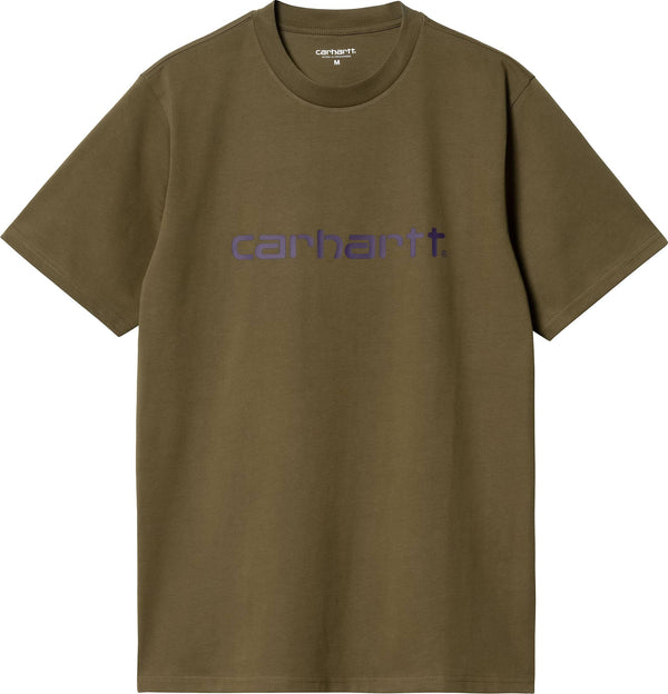 Carhartt WIP t-shirt SS Script T-shirt highland cassis