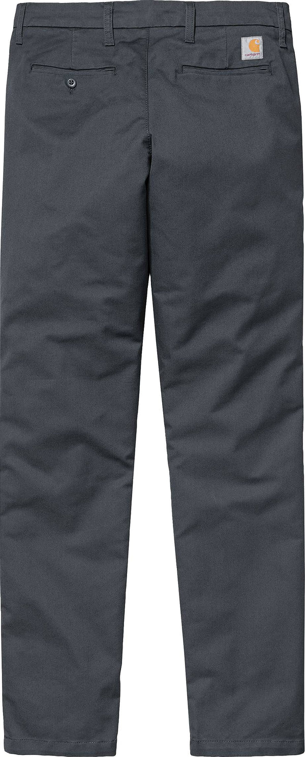 Carhartt Wip pantaloni Sid Pant blacksmith rinsed