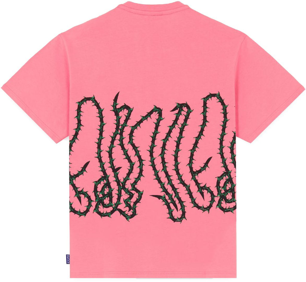  Octopus T-shirt Thorns Tee Pink Rosa Uomo - 2