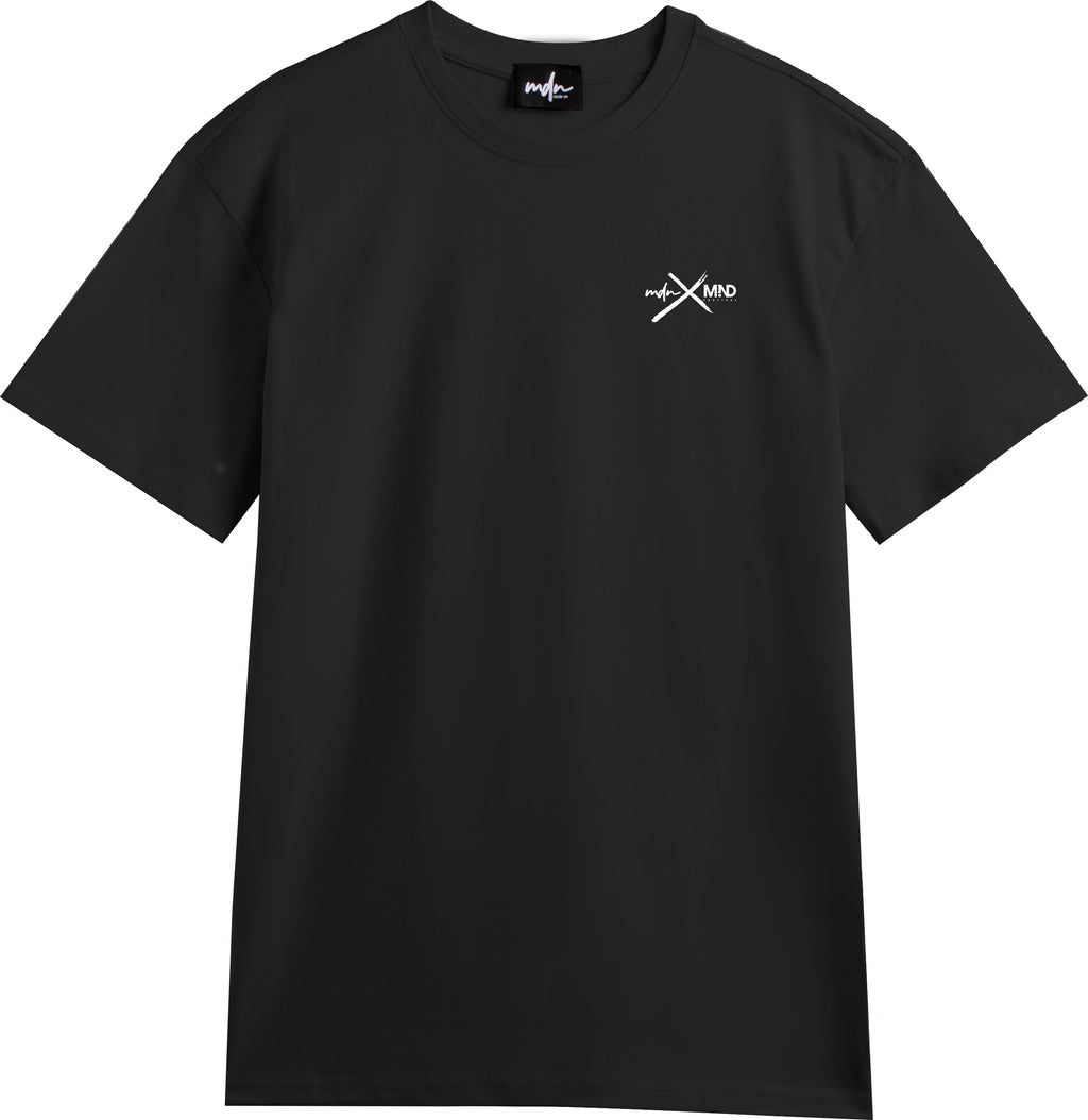  Mdn T-shirt X Mind Festival Black White Nero Uomo - 2