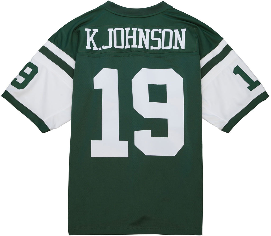  Mitchell E Ness Mitchell & Ness T-shirt Nfl Alternate Jersey Keyshawn Johnson New York Jets Verde Uomo - 1