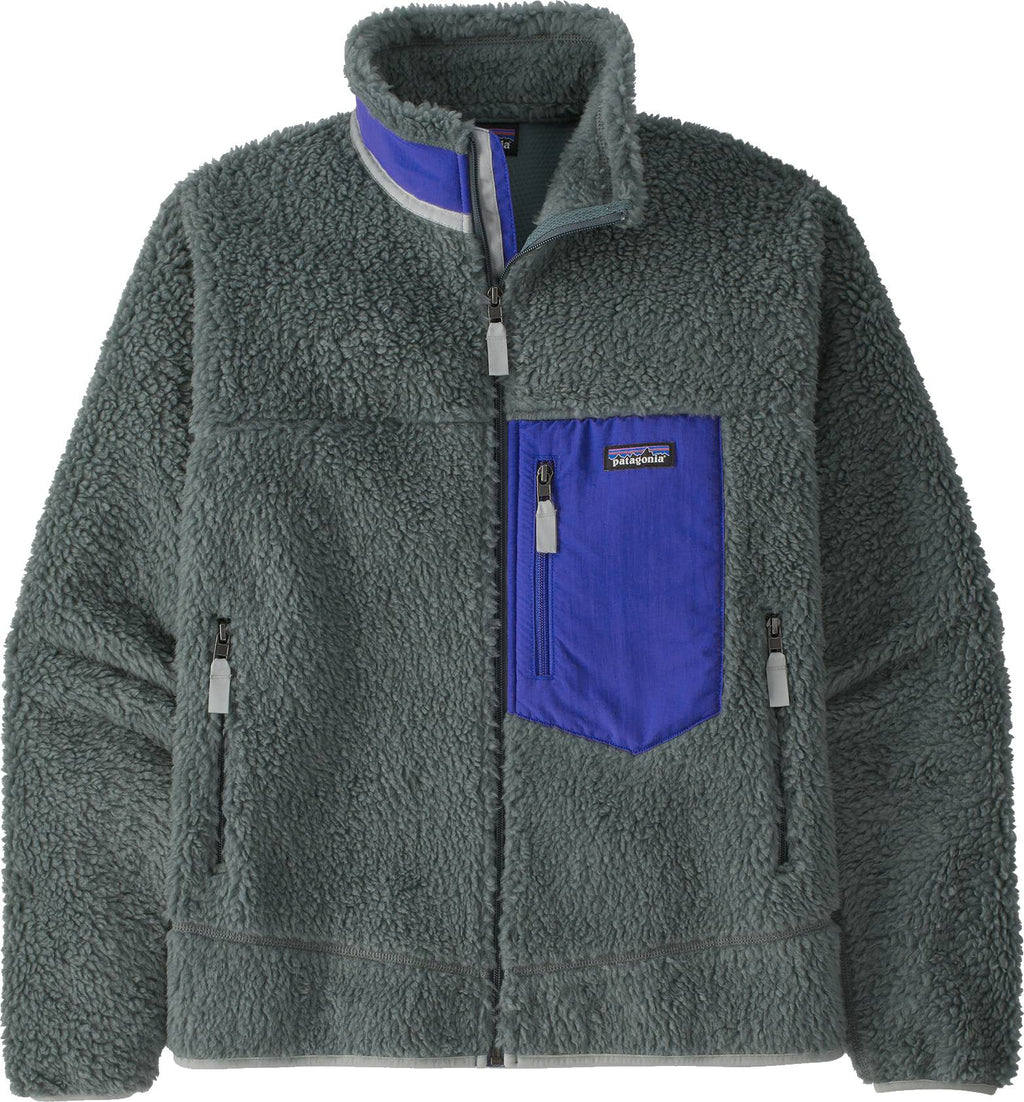  Patagonia Giacca Men's Classic Retro-x Fleece Jacket Nouveau Green Grigio Uomo - 1