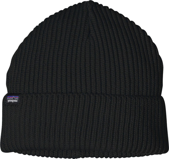  Patagonia Cuffia Fishermans Rolled Beanie Black Uomo Nero