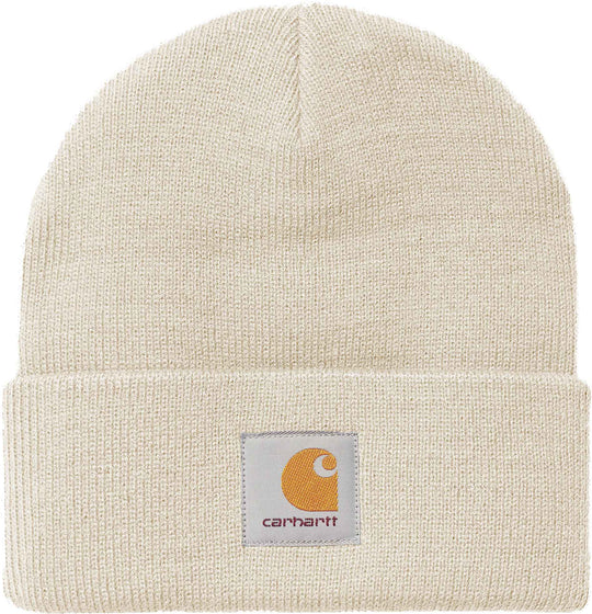  Carhartt Wip Cuffia Short Watch Hat Salt Special_unisex Bianco