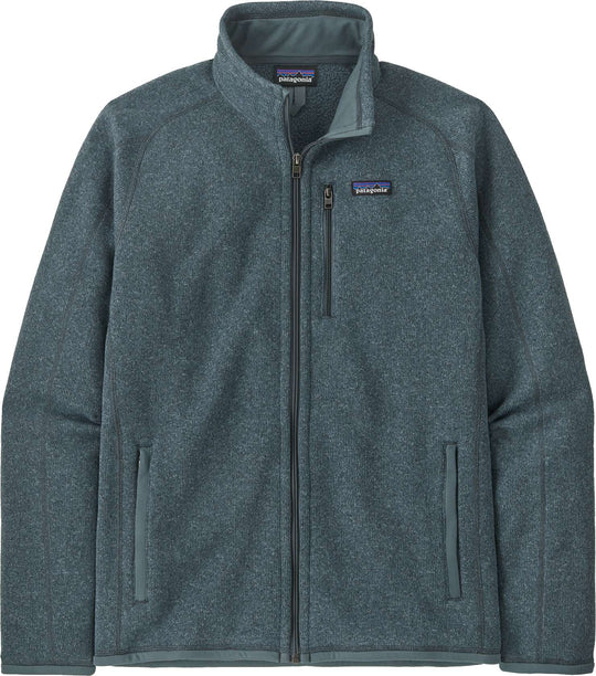  Patagonia Felpa Men's Better Sweater Fleece Jacket Nouveau Green Uomo Blue