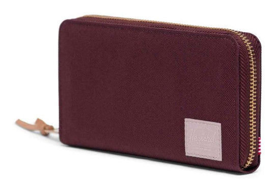  Herschel Portafoglio Thomas Rfid Plum Ash Rose Donna Rosso