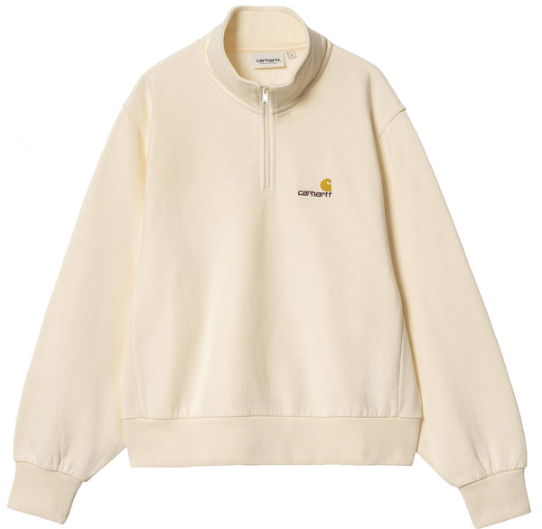 Carhartt WIP felpa W American Script High Neck Sweat natural