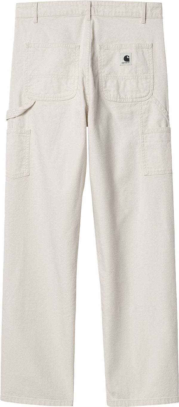 Carhartt WIP pantaloni W Pierce Double Knee Pant salt rinsed