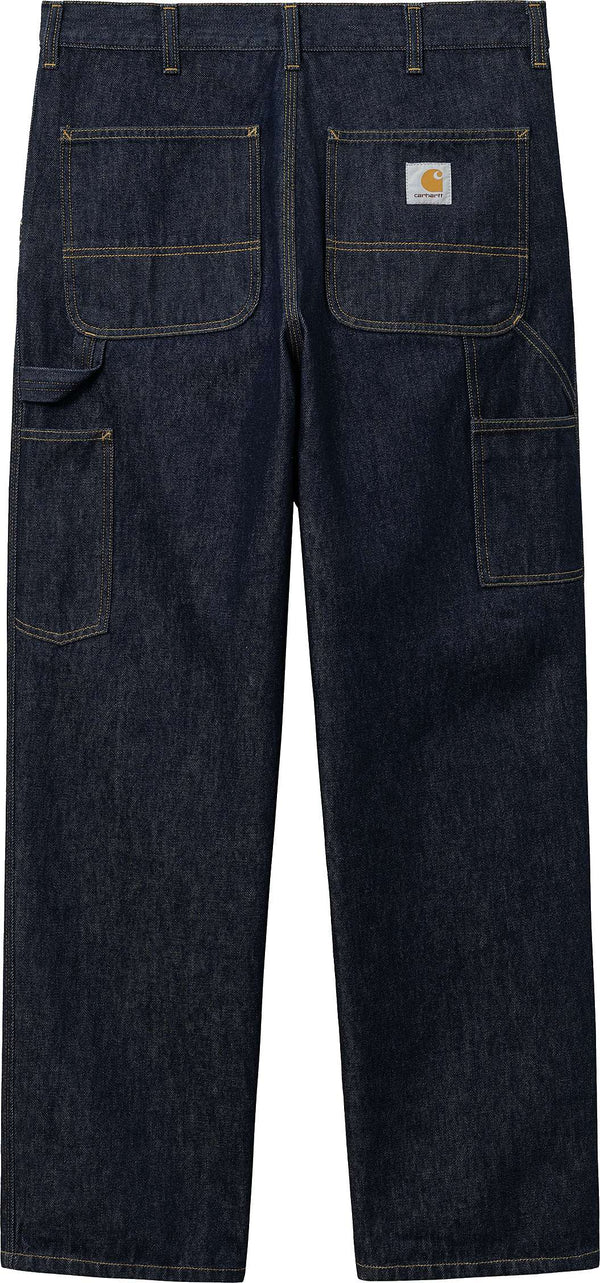 Carhartt WIP pantaloni Single Knee Pant blue rinsed