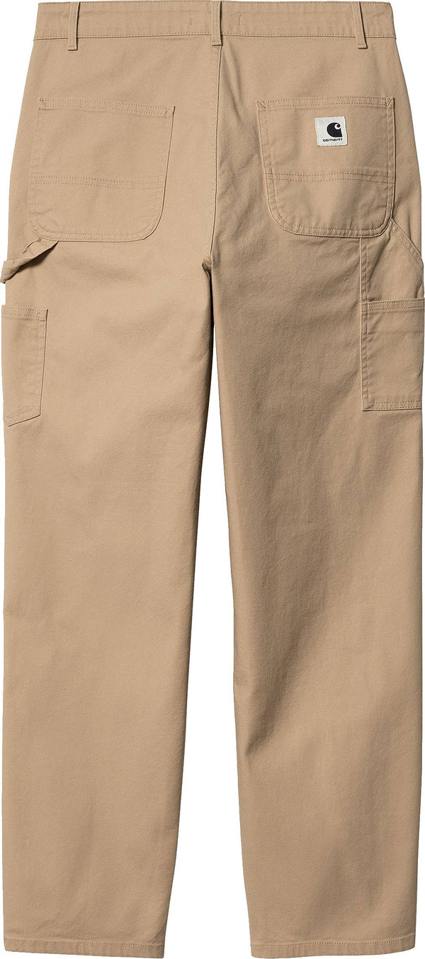 Carhartt WIP pantaloni W Pierce Pant Straight dusty h brown rinsed