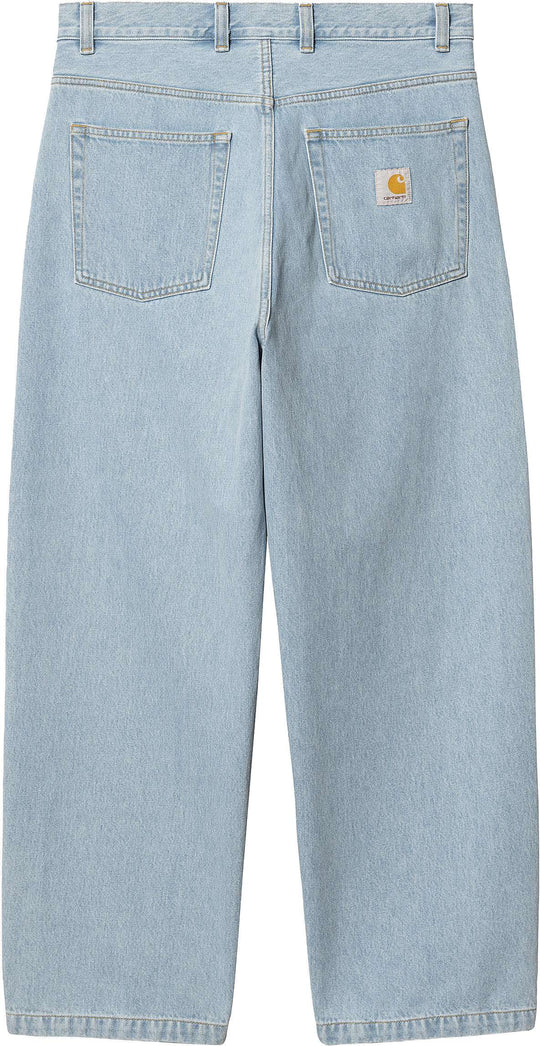  Carhartt Wip Pantaloni Brandon Pant Blue Heavy Stone Bleached Uomo