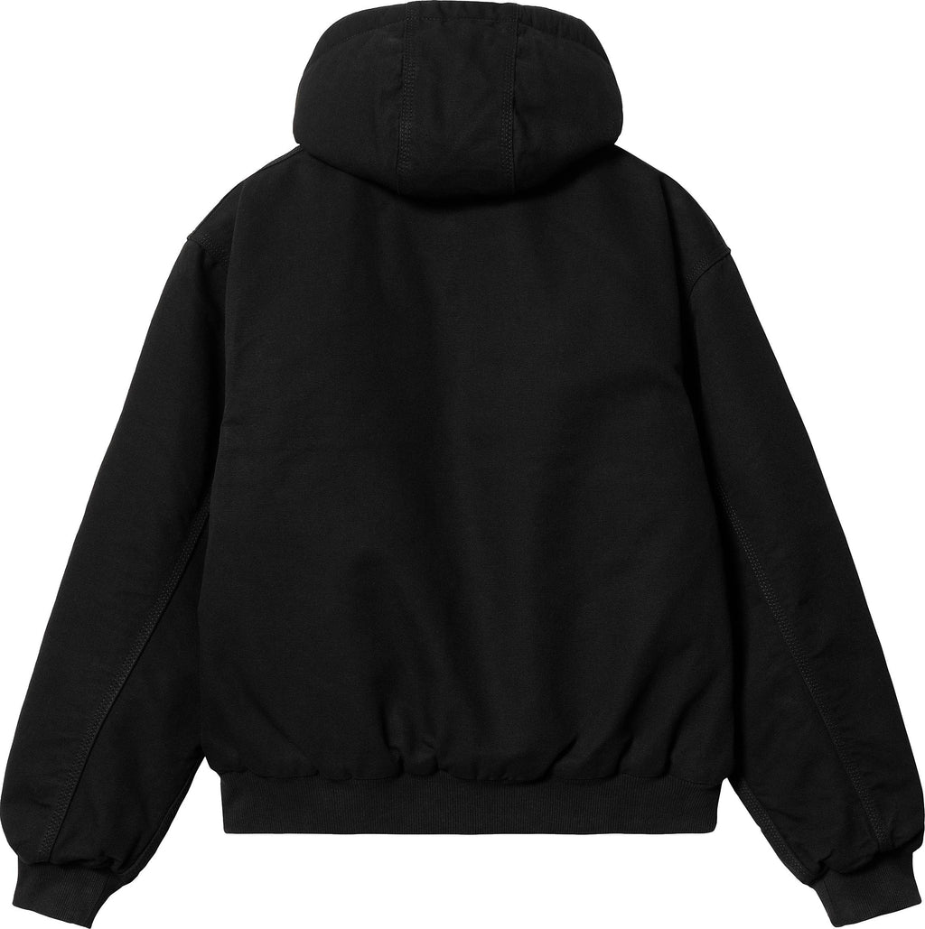  Carhartt Wip Giacca W Og Active Jacket Black Rinsed Nero Donna - 2