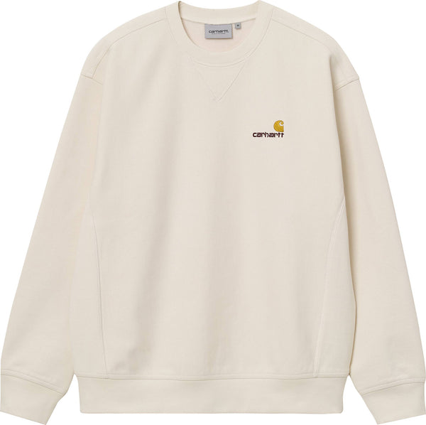 Carhartt Wip felpe American Script Sweat natural