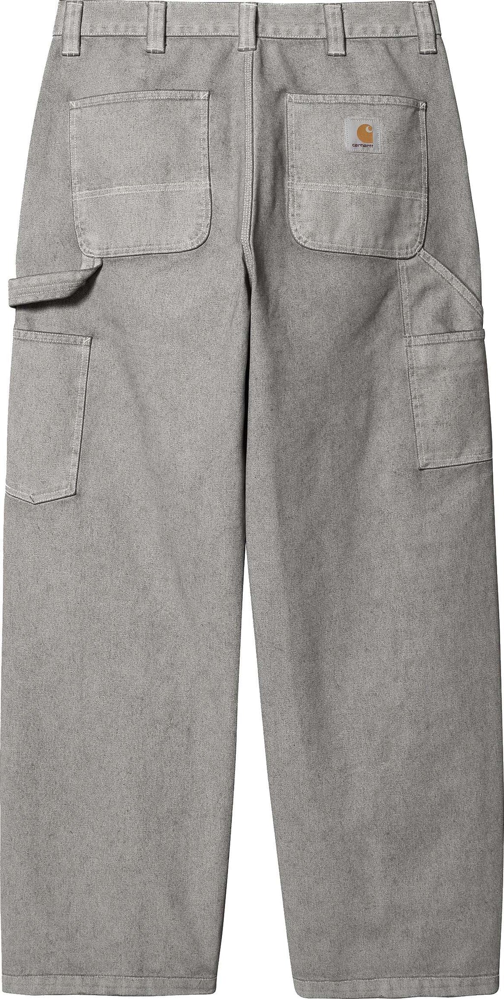  Carhartt Wip Jeans Og Single Knee Pant Blacksmith Stone Washed Grigio Uomo - 1